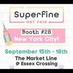 SUPERFINE ART FAIR NYC 15-18 Sep 2022 Booth 28