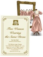 Exhibition of paintings inspired by the play "Five Women Wearing the Same Dress"